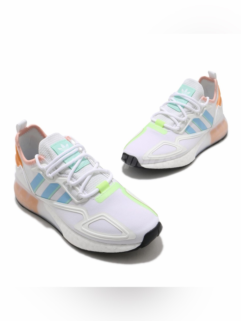 adidas originals ZX 2K Boost W Sneakers Core White/Hazy Sky/Glow Pink